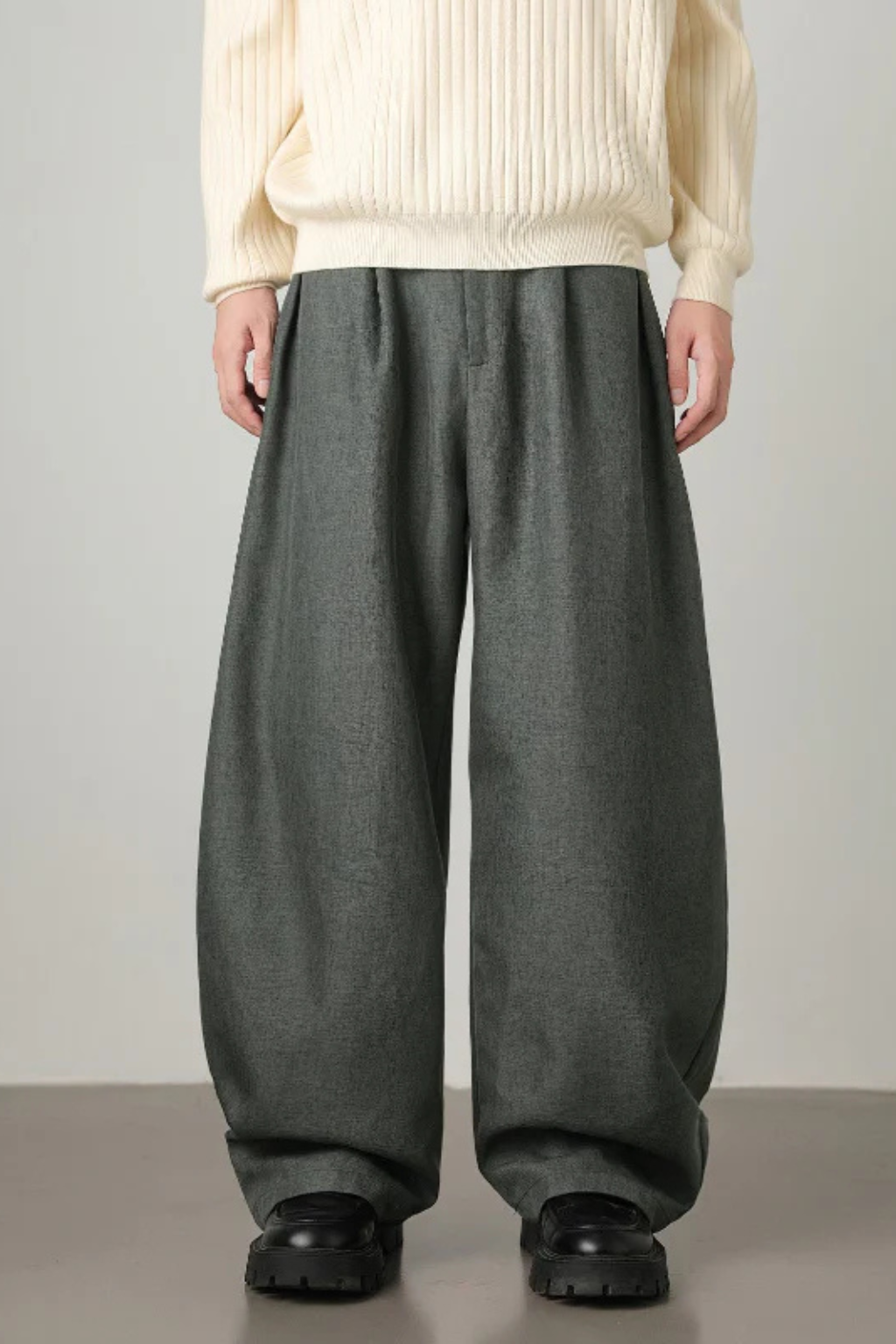 Camille Moreau | Relaxed Wide Leg Trousers For Women