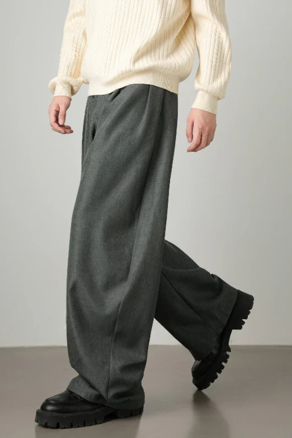 Camille Moreau | Relaxed Wide Leg Trousers For Women