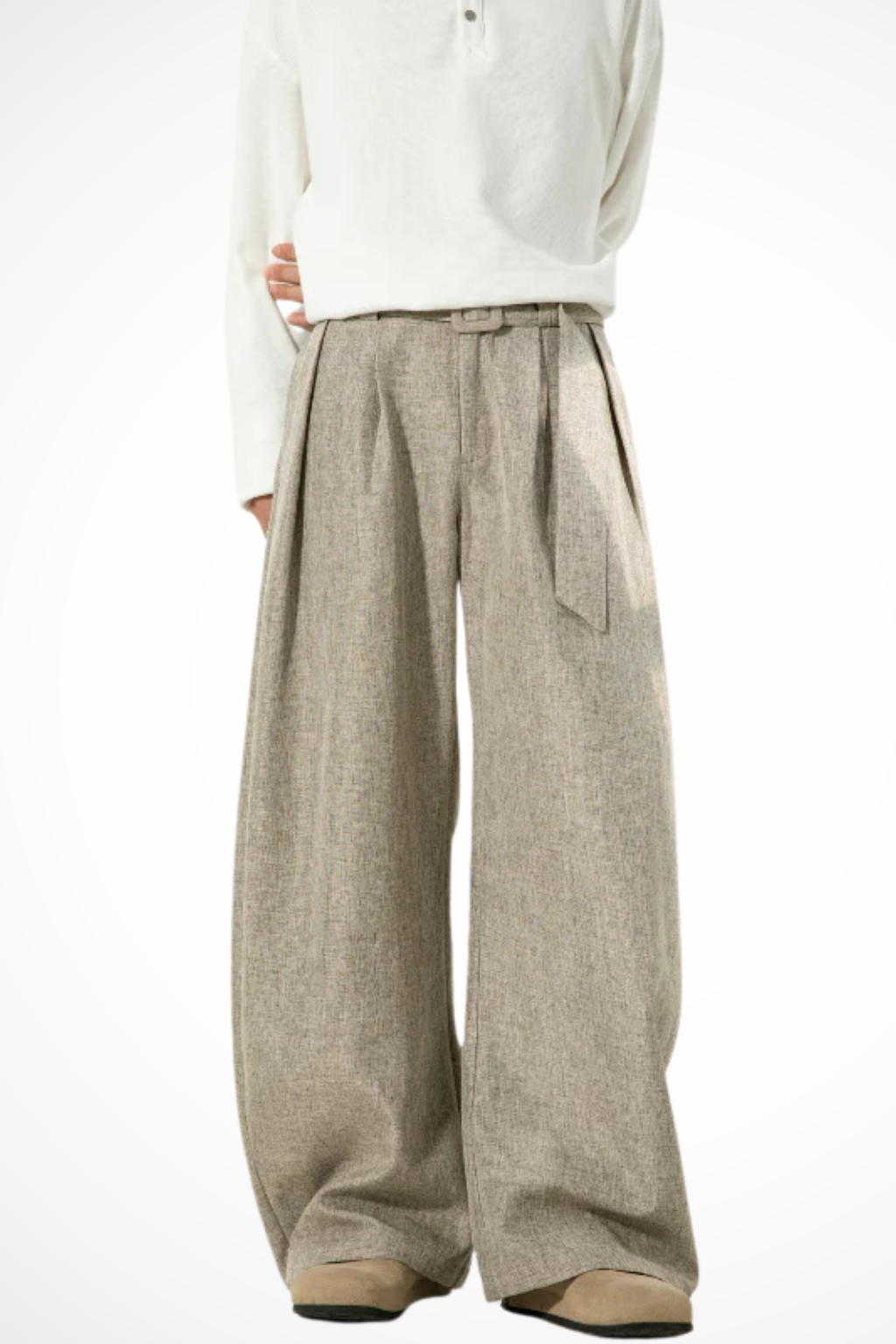 Camille Moreau | Relaxed Wide Leg Trousers For Women