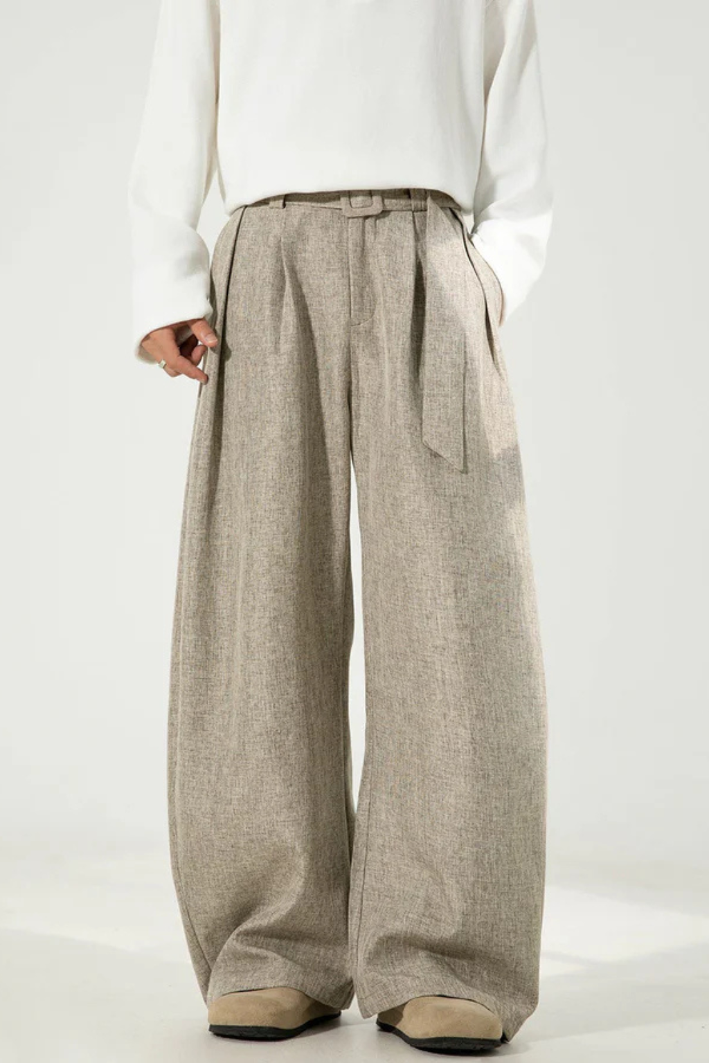 Camille Moreau | Relaxed Wide Leg Trousers For Women