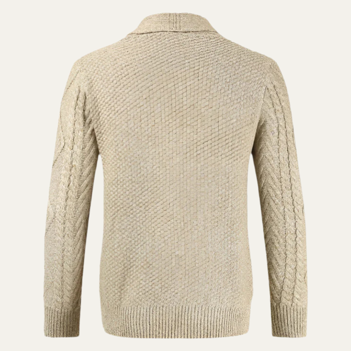 Sebastian Caldwell | Cable Knit Shawl Cardigan