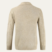 Sebastian Caldwell | Cable Knit Shawl Cardigan