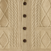 Sebastian Caldwell | Cable Knit Shawl Cardigan