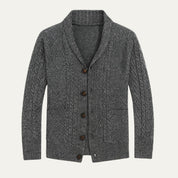 Sebastian Caldwell | Cable Knit Shawl Cardigan
