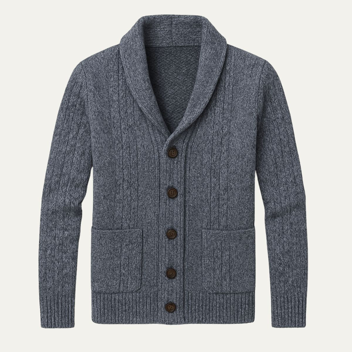 Sebastian Caldwell | Cable Knit Shawl Cardigan