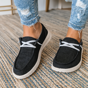 Émilie Laurent | Leopard Print Casual Slip-On Sneakers For Women