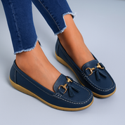 Isabelle Moreau | Classic Tassel Comfort Loafers For Women