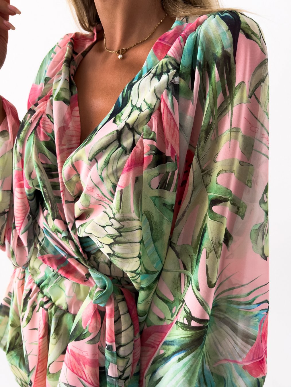Kiara Snyder | Summer Long Sleeve with Shorts Set For Women