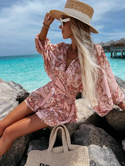 Kiara Snyder | Summer Long Sleeve with Shorts Set For Women