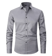 Dante Romano | Tailored Black Dress Shirt For Men