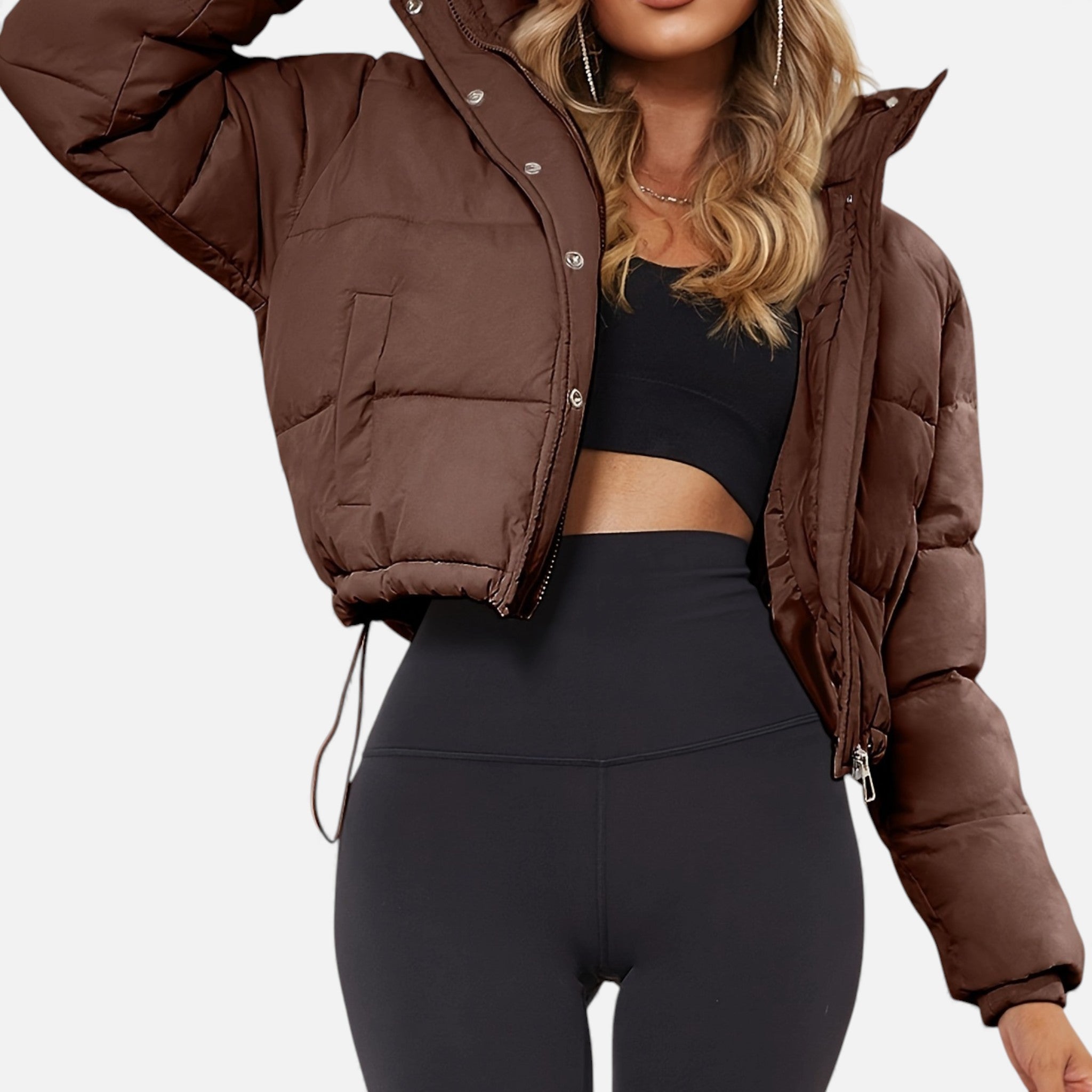 Amelia Kensington | Cropped Puffer Jacket