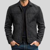 James Whitaker | Classic Leather Zip Jacket