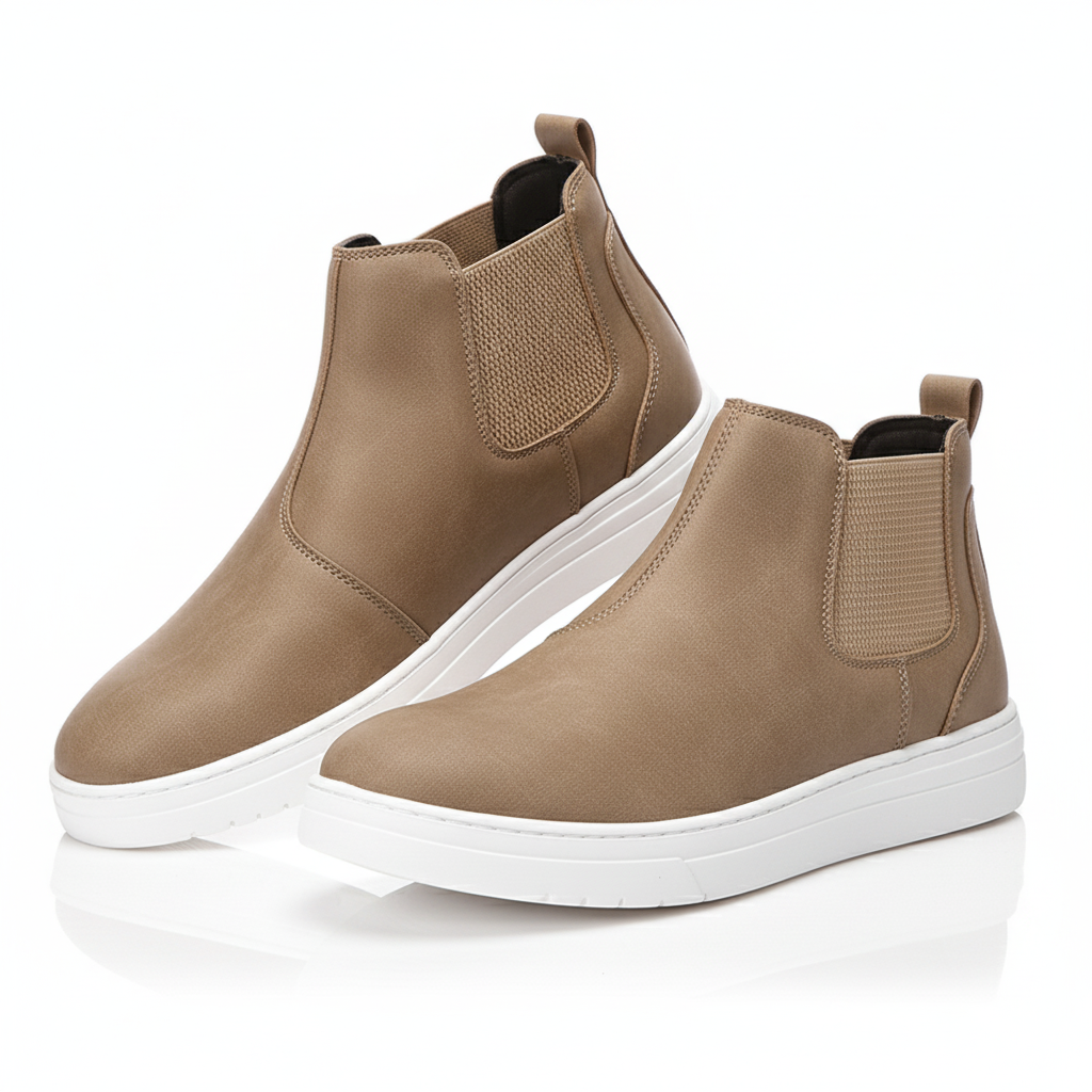 Luca Moretti | Leather Chelsea Boots For Men