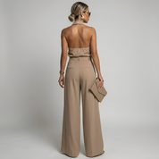 Patricia McKay | Halter Neck Wide Leg Jumpsuit For Women
