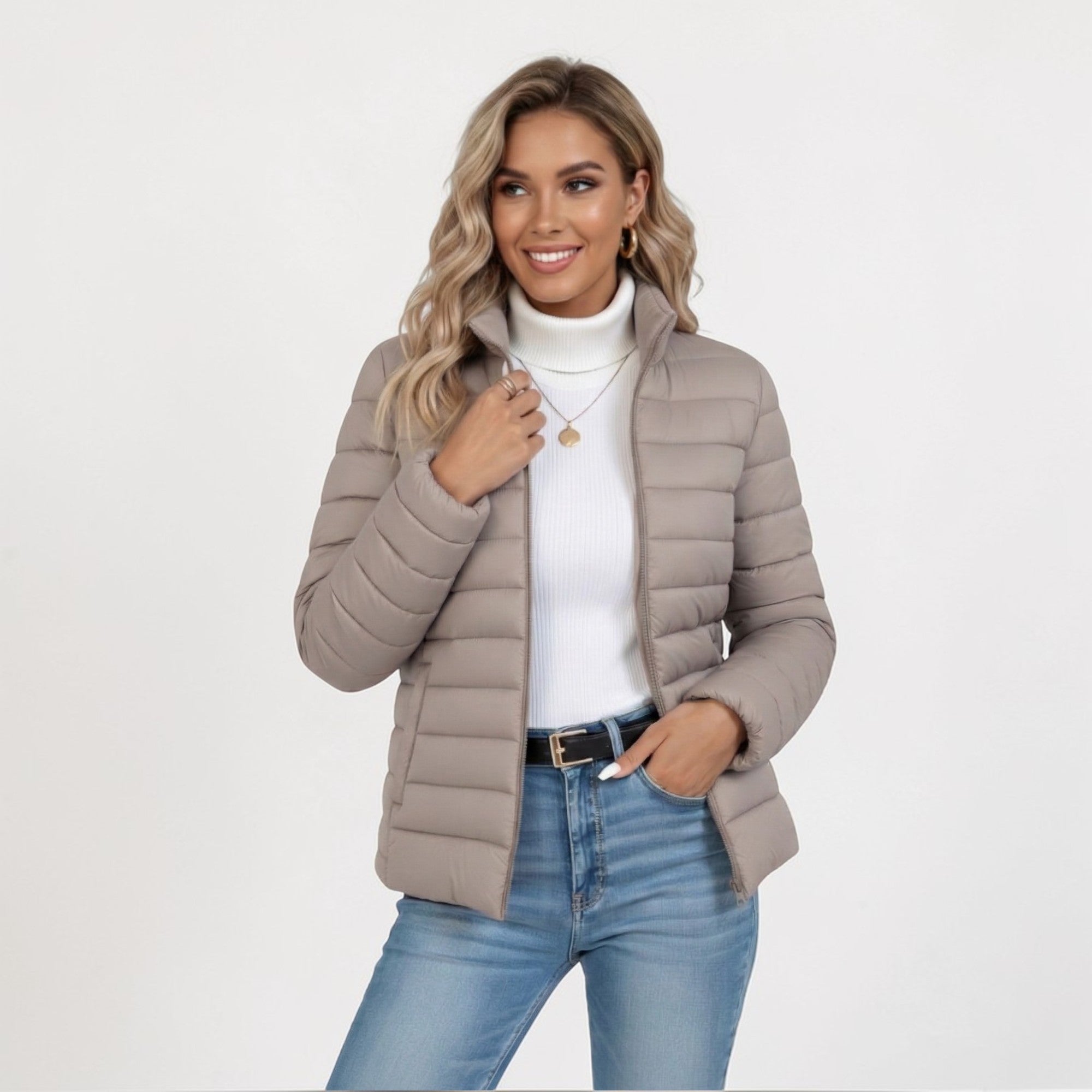 Camille Laurent | Lightweight Quilted Jacket For Women