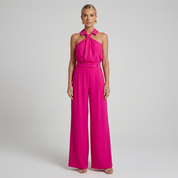 Patricia McKay | Halter Neck Wide Leg Jumpsuit For Women