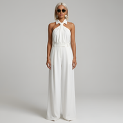 Patricia McKay | Halter Neck Wide Leg Jumpsuit For Women