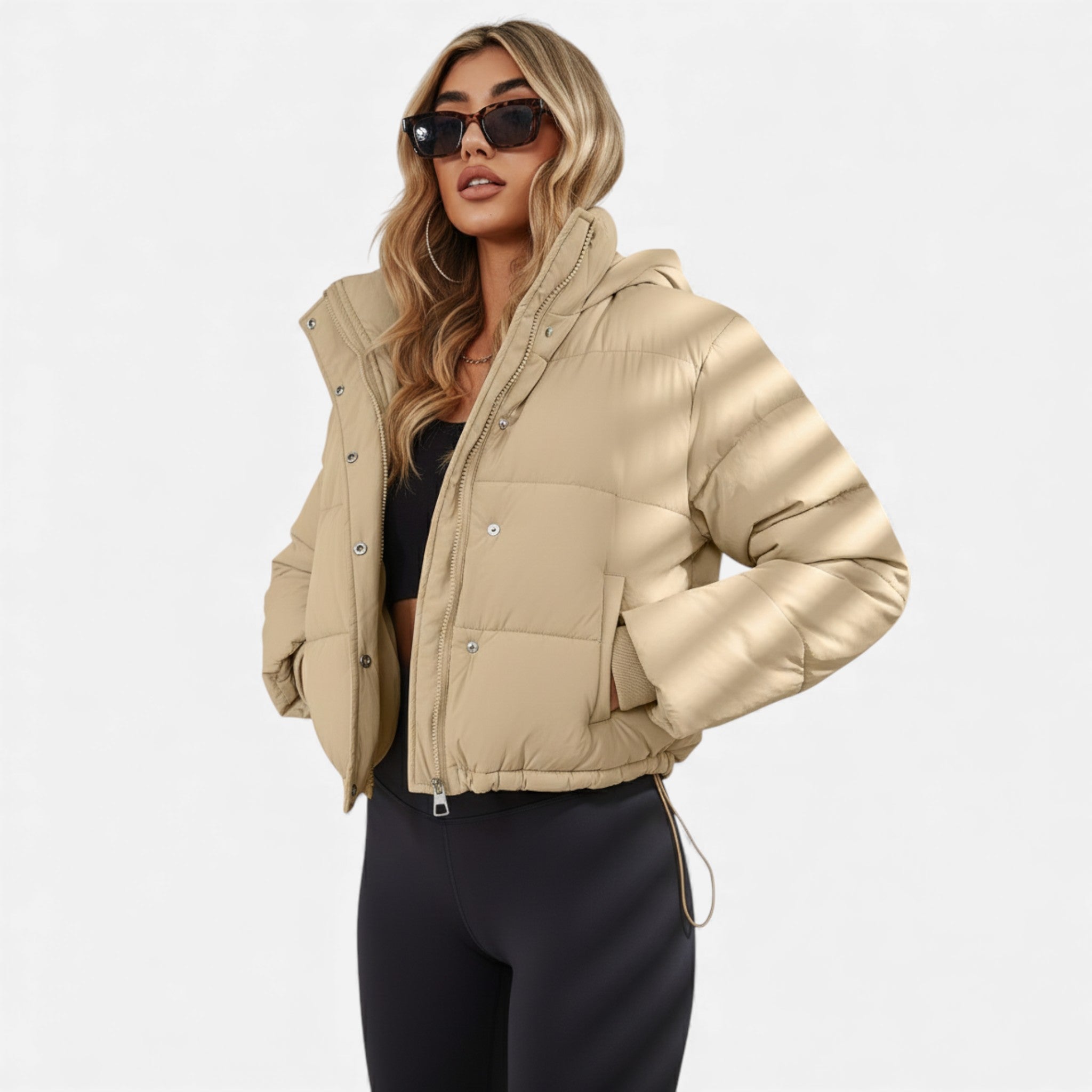 Amelia Kensington | Cropped Puffer Jacket