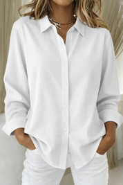 Genevieve Laurent | Classic Button Shirt For Women