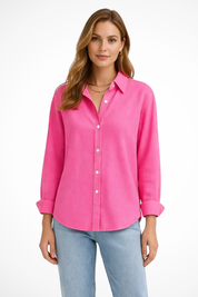 Genevieve Laurent | Classic Button Shirt For Women