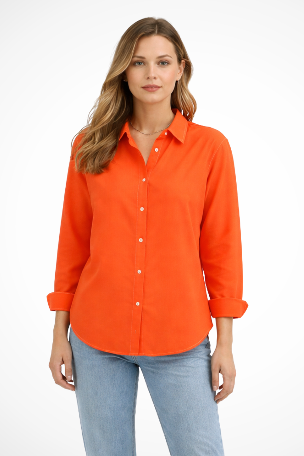 Genevieve Laurent | Classic Button Shirt For Women