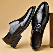Edward Harrington | Classic Buckle Leather Dress Shoes