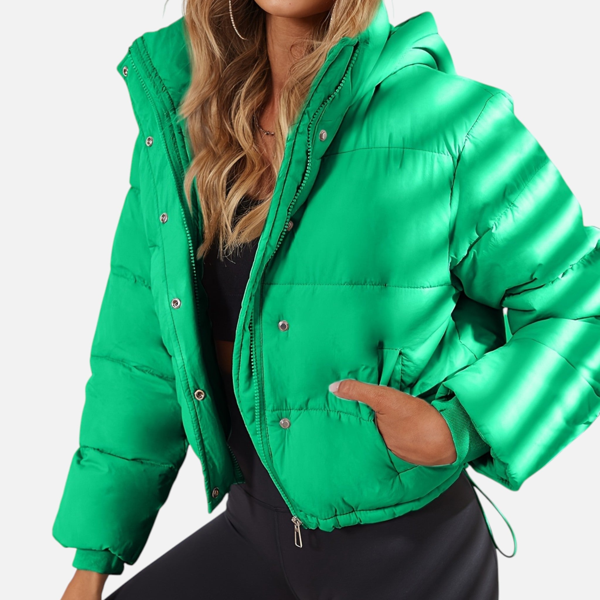 Amelia Kensington | Cropped Puffer Jacket