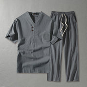 Rafael Bellini | Linen Two-Piece Set For Men
