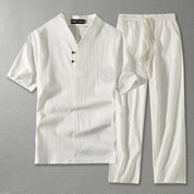 Rafael Bellini | Linen Two-Piece Set For Men