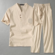 Rafael Bellini | Linen Two-Piece Set For Men