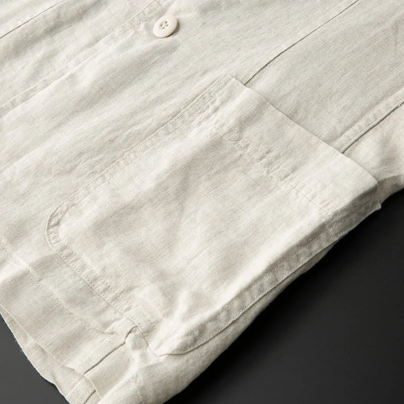 Lorenzo Vitale | Linen Tailored Luxe Blazer