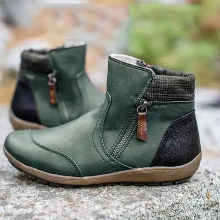 Amelia Hart | Comfort Zip Ankle Boots For Women