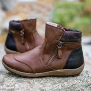 Amelia Hart | Comfort Zip Ankle Boots For Women