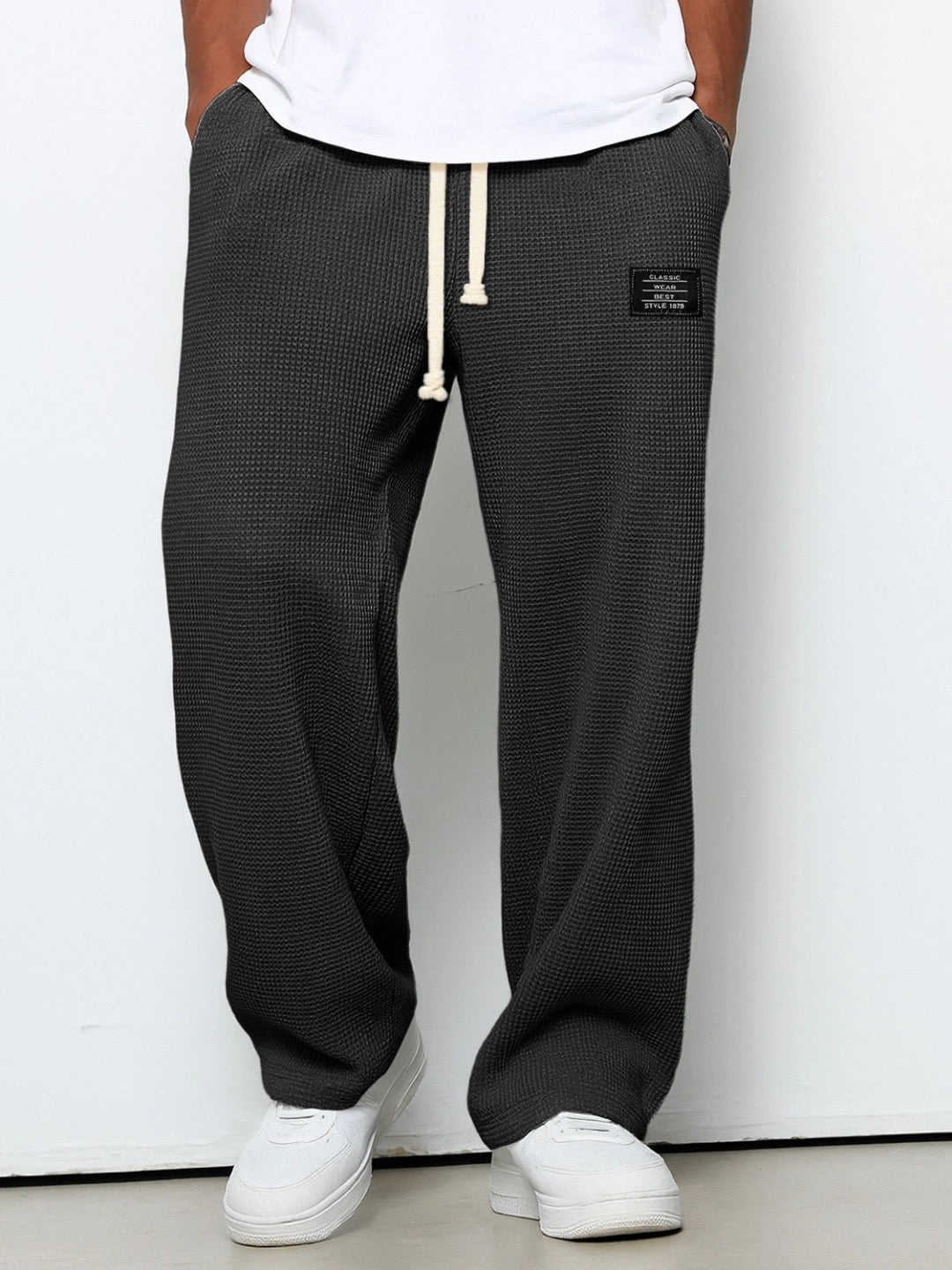 Adrian Whitmore | Textured Lounge Trousers For Men