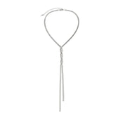 Célin | Adjustable Snake Chain Necklace in Gold or Silver