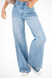 Isabella Monroe | High Waist Wide Leg Jeans For Women