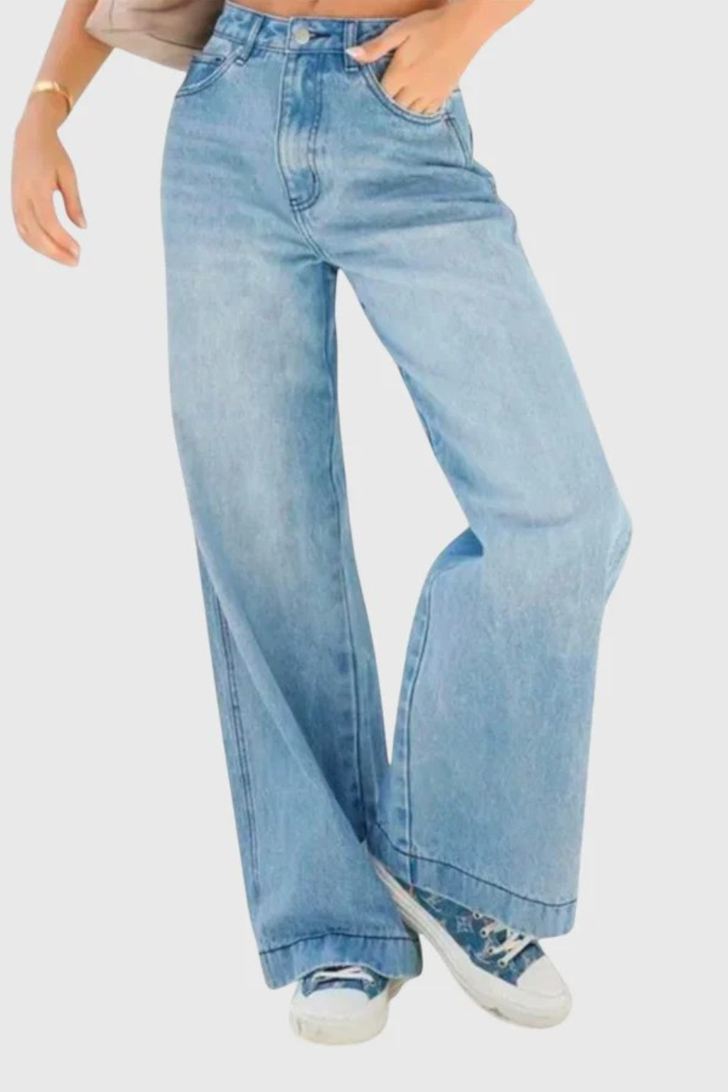 Isabella Monroe | High Waist Wide Leg Jeans For Women