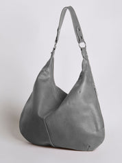 Adeline Vosburgh | Black Leather Shoulder Bag for Women