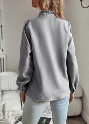 Sofia Laurent | Paris Ruffle Blouse Luxe