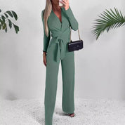 Sienna Laurent | Elegant Wrap Jumpsuit