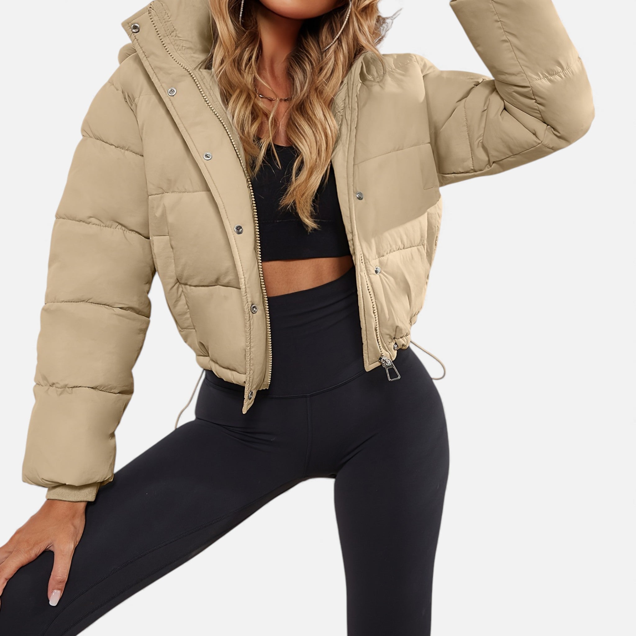 Amelia Kensington | Cropped Puffer Jacket