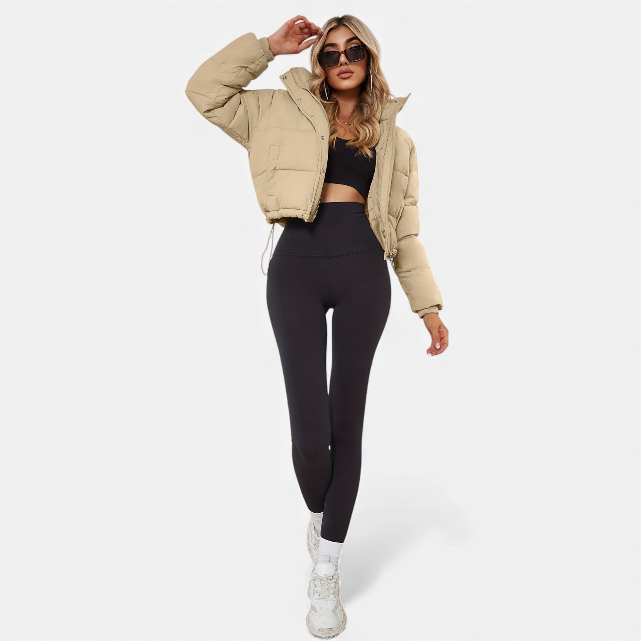 Amelia Kensington | Cropped Puffer Jacket