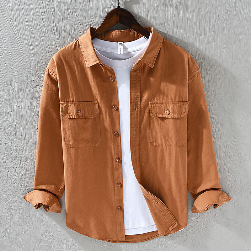 Hugo Beaumont | Cotton Utility Shirt For Men