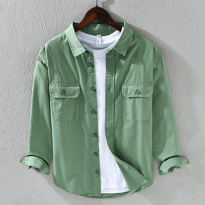 Hugo Beaumont | Cotton Utility Shirt For Men