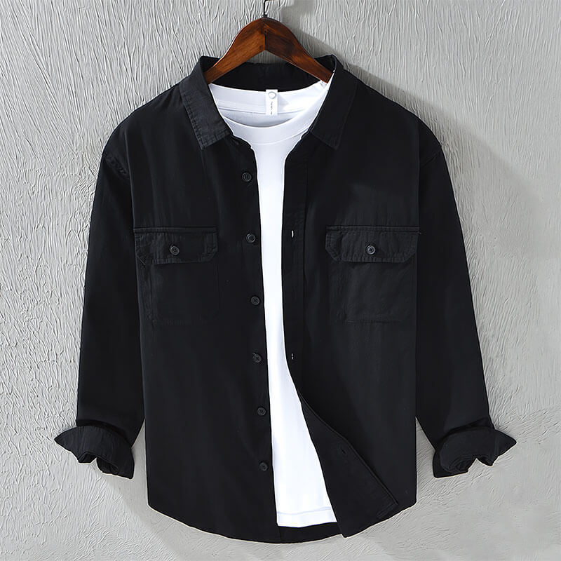 Hugo Beaumont | Cotton Utility Shirt For Men