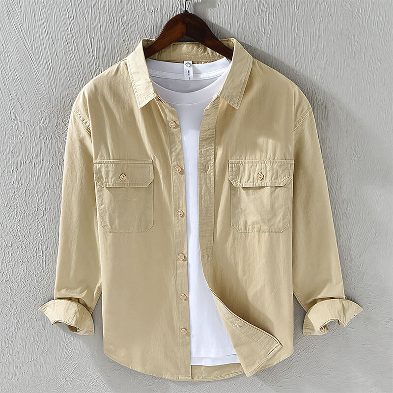 Hugo Beaumont | Cotton Utility Shirt For Men