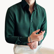 Oliver Kensington | Textured Dress Shirt For Men