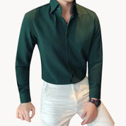 Oliver Kensington | Textured Dress Shirt For Men