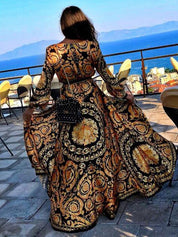 Isabella Conti | Riviera Bohemian Maxi Dress Luxe