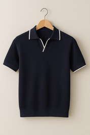 Lorenzo Bellini | Knitted Polo Shirt For Men